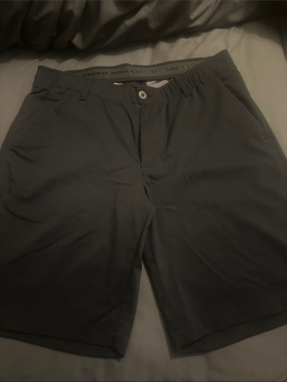 Under Armour Men's Black Performance Golf Shorts